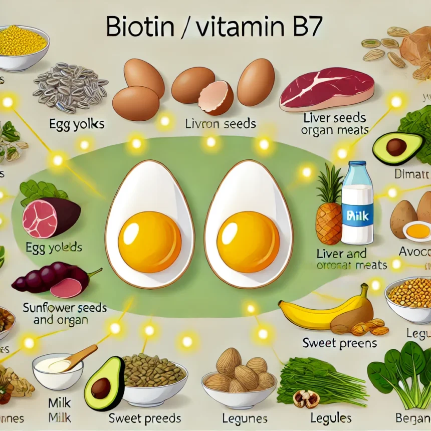 Biotinas (Vitaminas B7): Nauda Sveikatai