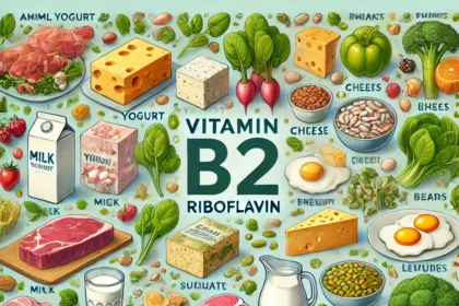 Vitaminas B2 (Riboflavinas) Svarba sveikatai, šaltiniai