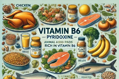 Vitaminas B6 (Piridoksinas): Nauda sveikatai, šaltiniai ir trūkumo pavojai